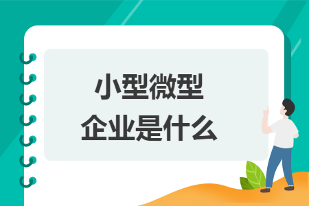 小型微型企業(yè)是什么