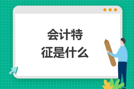 會(huì)計(jì)特征是什么